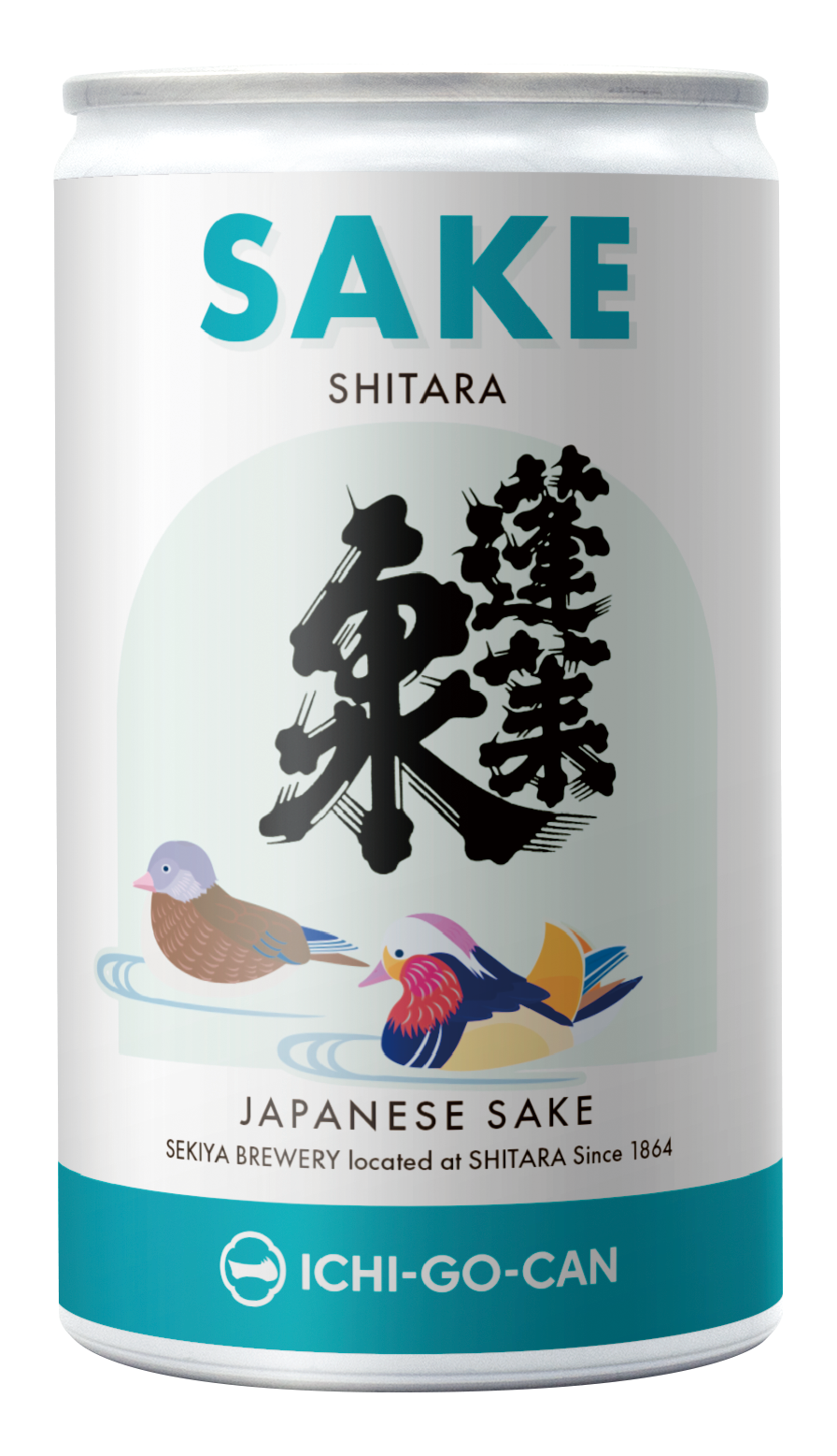 旅する日本酒缶-SHITARA -特別純米酒 蓬莱泉一合缶