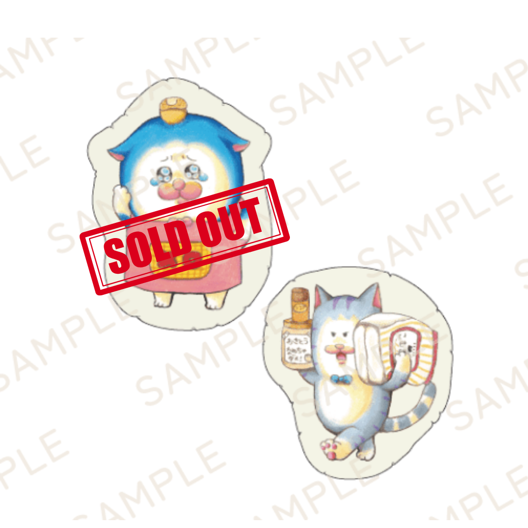 【メロとタビのにゃごや展】ダイカットクッション(全2種)