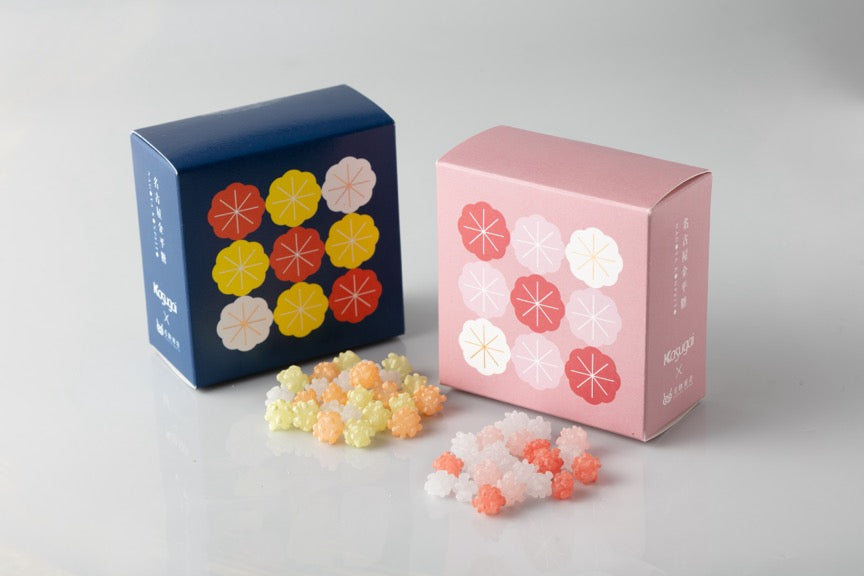 名古屋金平糖(いちご・もも・砂糖)の3種ミックス)