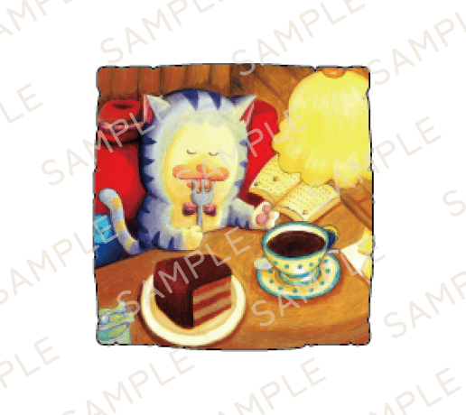 【メロとタビのにゃごや展】スクエアクッション(全2種)