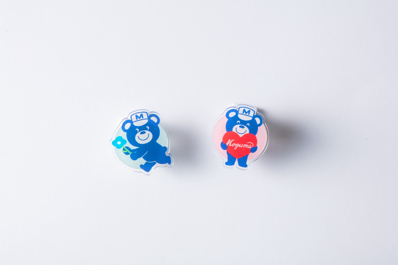 こぐまくん 2WAY クリアクリップ