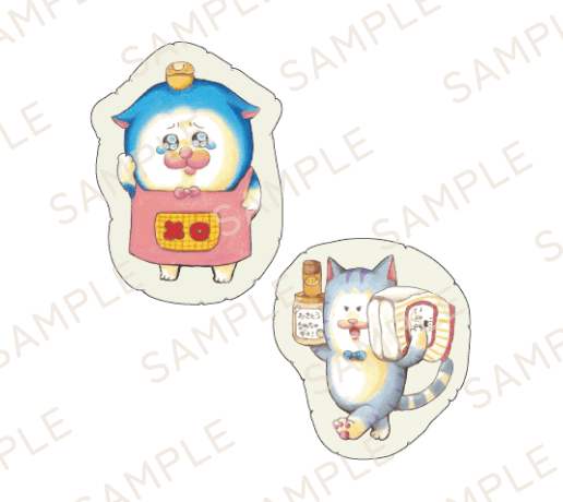 【メロとタビのにゃごや展】ダイカットクッション（全2種）