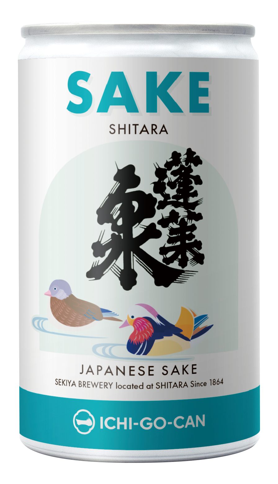 旅する日本酒缶-SHITARA -特別純米酒　蓬莱泉一合缶