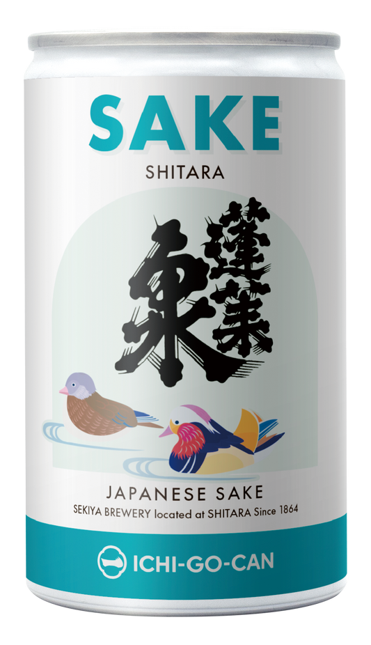 旅する日本酒缶-SHITARA -特別純米酒　蓬莱泉一合缶