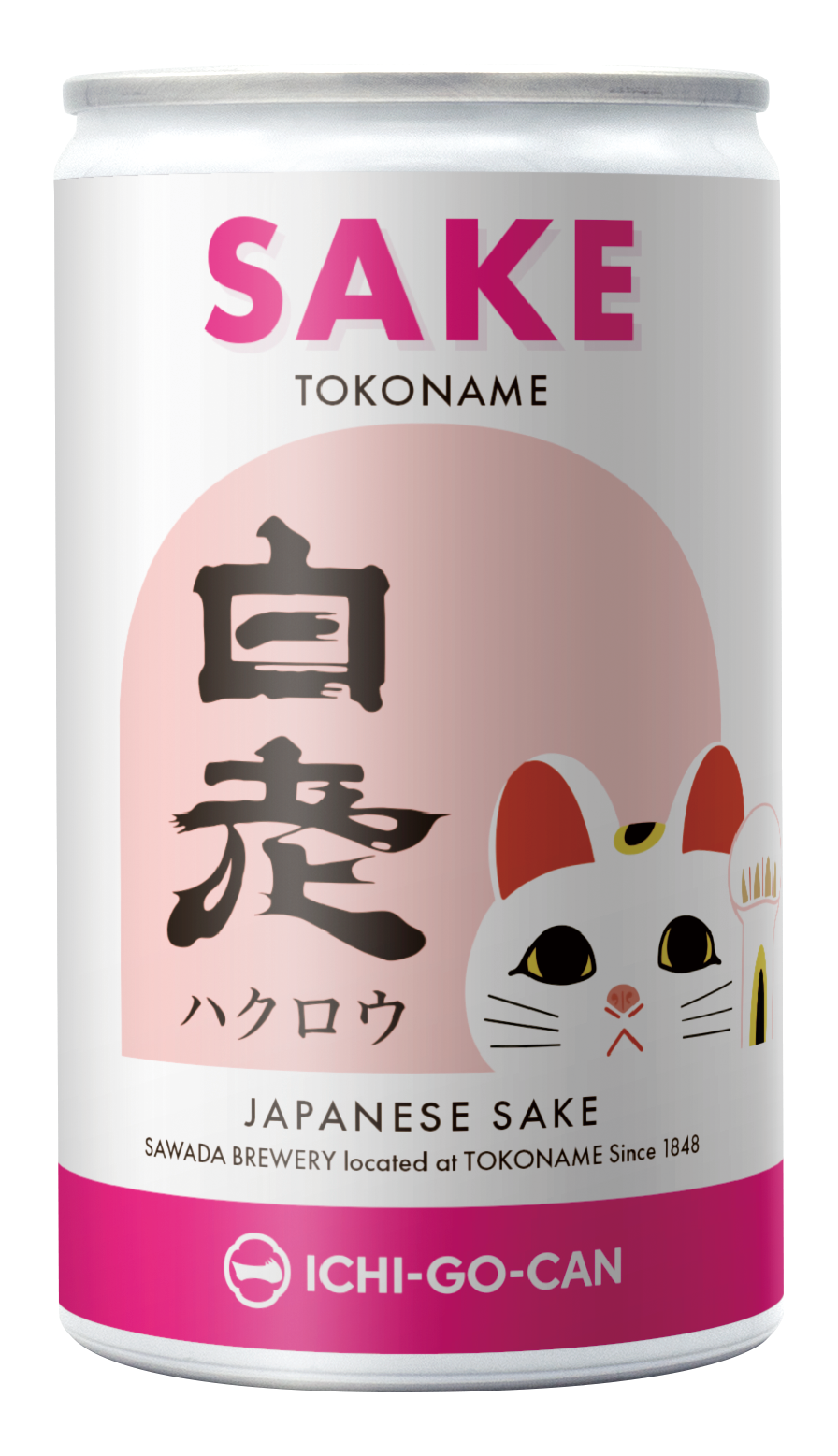 旅する日本酒缶-TOKONAME-特別純米原酒　白老一合缶