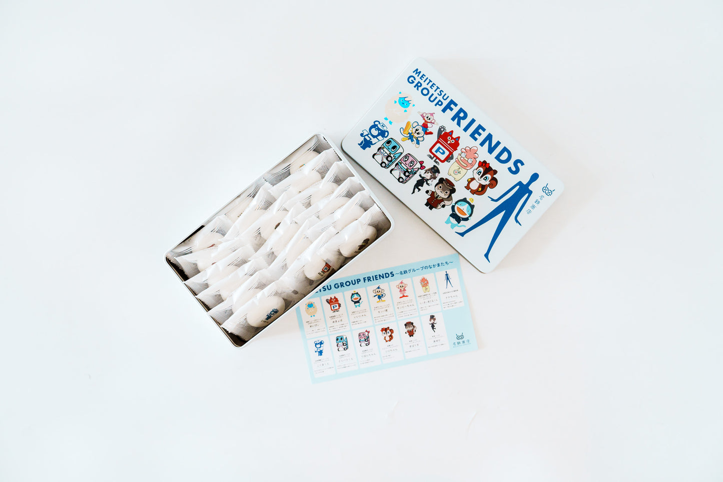 MEITETSU GROUP FRIENDS マシュマロ缶
