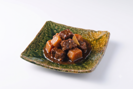 バター香る 結旨豚の焦がしにんにく醤油仕立て